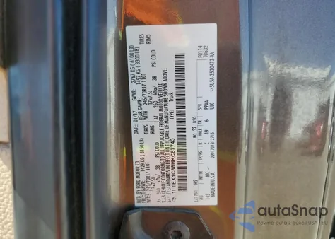 2017 Ford F150 Super Cab z USA, uszkodzony, nr VIN 1FTEX1C88HKC87743